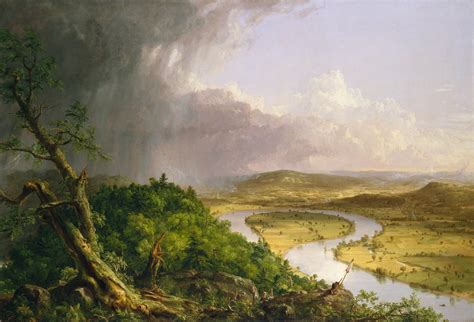  “The Oxbow” -  A Panorama Painted With Nature's Majestic Brushstrokes and Human Contemplation!