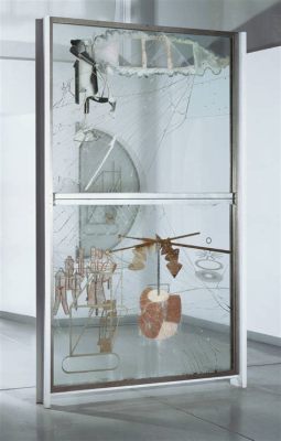  The Bride Stripped Bare by Her Bachelors, Even (The Large Glass) –  A Surrealist Exploration of Desire and Frustration!