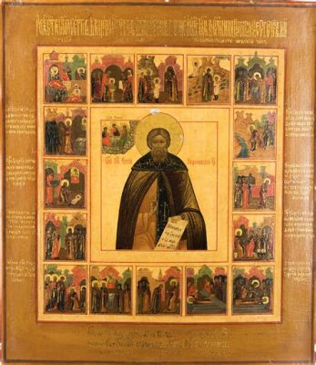 The Life of Saint Sergius of Radonezh: A Testament to Divine Inspiration and Intricate Iconography!